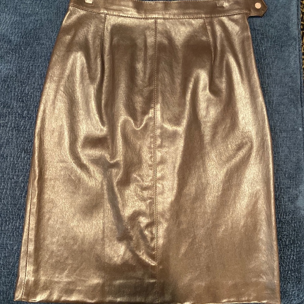 Gorgeous chocolate brown Searle pencil skirt